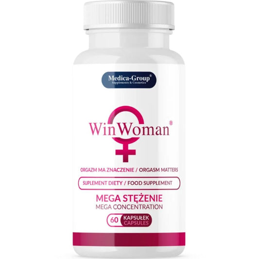 MEDICA GROUP® Win Woman – Cápsulas de Apoio à Libido Feminina (60 cápsulas)