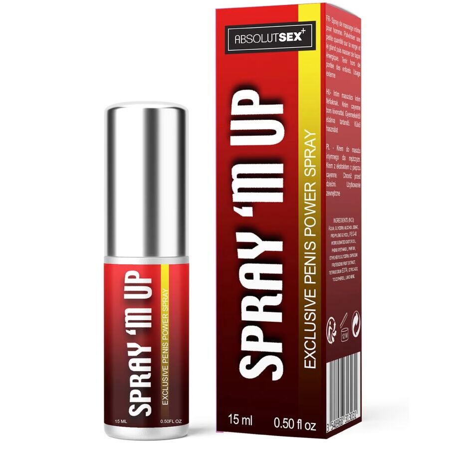 RUF® M-Up – Spray Estimulante Masculino (15 ml)