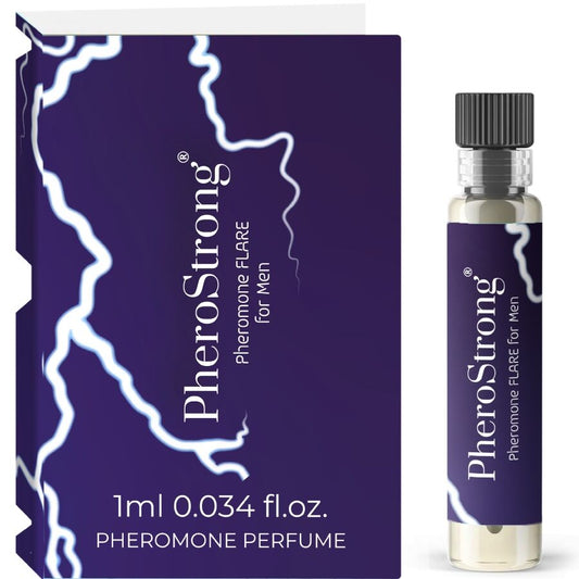 PHEROSTRONG® Flare – Perfume com Feromonas Masculino (1 ml)