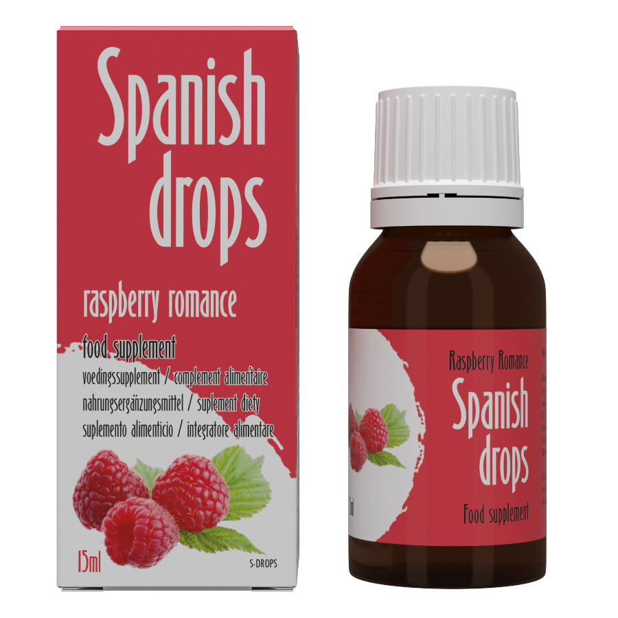COBECO® Spanish Drops Romance de Framboesa – Gotas Estimulantes (15 ml)