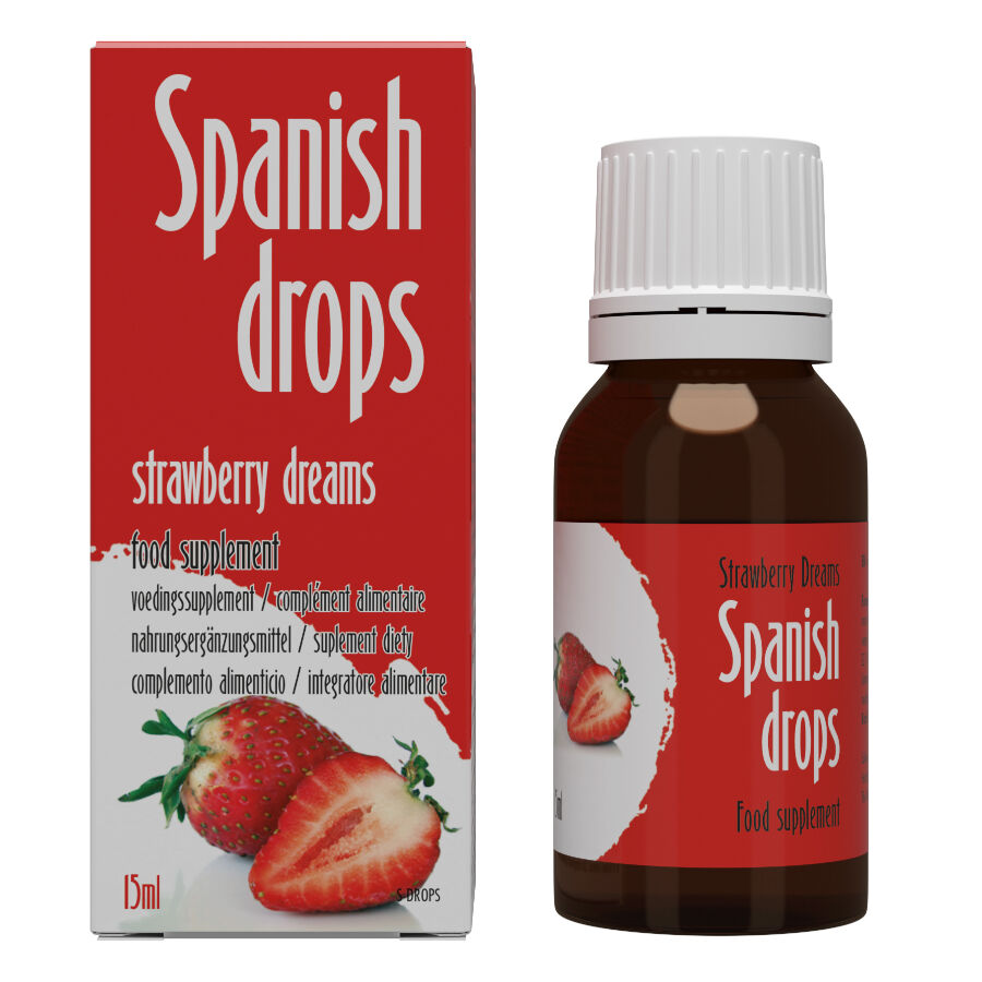 COBECO® Spanish Drops Sonhos de Morango – Gotas Estimulantes (15 ml)