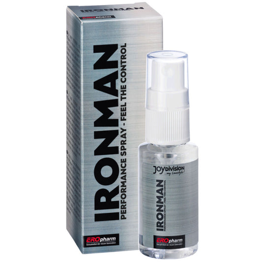 JOYDIVISION EROpharm® Ironman – Spray de Desempenho Masculino
