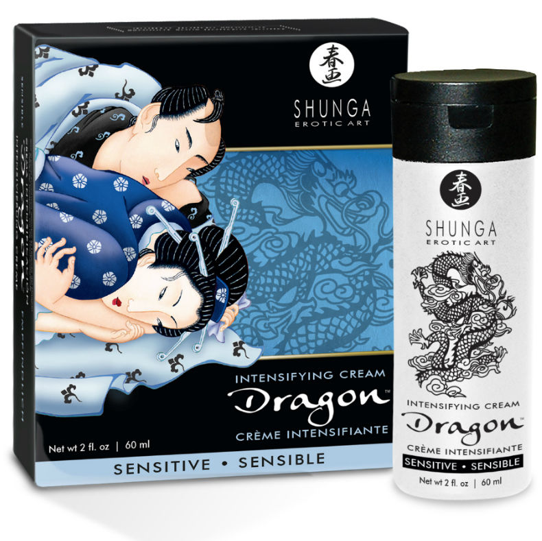 SHUNGA® Dragão – Creme Sensível para Casais