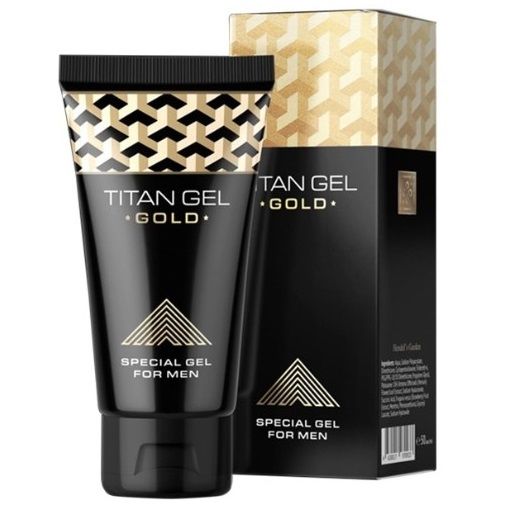 TITAN GEL® Ouro – Gel Masculino de Apoio ao Aumento do Pénis (50 ml)