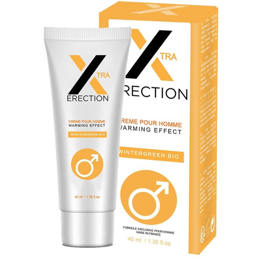 RUF® X Erection – Creme de Ereção com Efeito Calor (40 ml)